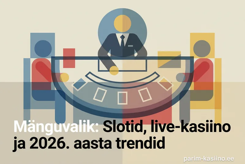 Mänguvalik: Slotid, live-kasiino ja 2026. aasta trendid